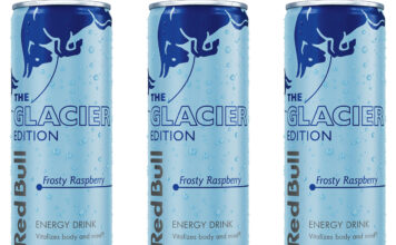 Red Bull launches new Glacier Edition Pack shots of Red Bull The Glacier Edition.