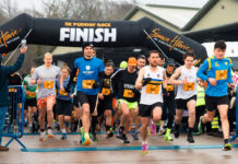 Simon Howie 5k Puddin’ Race returns for 2027 A group of runners set off on the Simon Howie 5k Puddin' Race in 2026.
