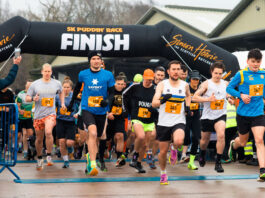 Simon Howie 5k Puddin’ Race returns for 2027 A group of runners set off on the Simon Howie 5k Puddin' Race in 2026.