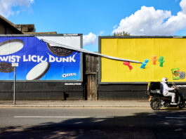 Sour Patch Kids in marketing debut Image of the first UK marketing campaign for Sour Patch Kids featuring a billboard with the sweets on them tearing down another advert for Oreo.