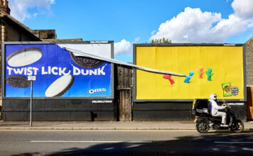 Sour Patch Kids in marketing debut Image of the first UK marketing campaign for Sour Patch Kids featuring a billboard with the sweets on them tearing down another advert for Oreo.
