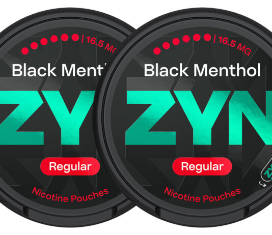 ZYN rolls out intense Black Menthol variant Pack shots of ZYN Black Menthol 16.5mg nicotine pouches.